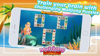 Mahjong Worlds - Tiles Puzzle应用截图