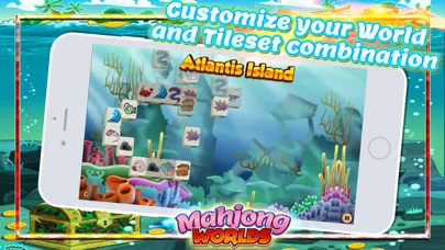 Mahjong Worlds - Tiles Puzzle应用截图