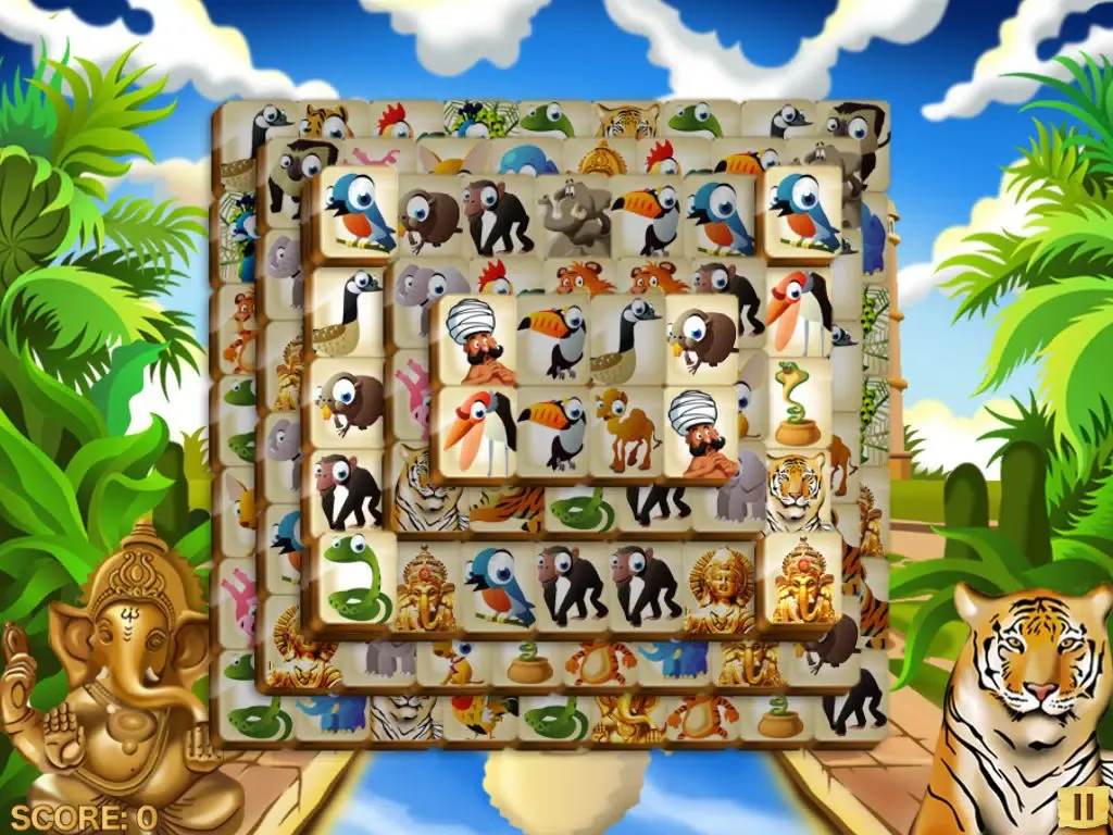 Captures d'écran de Mahjong Exotic iPad 