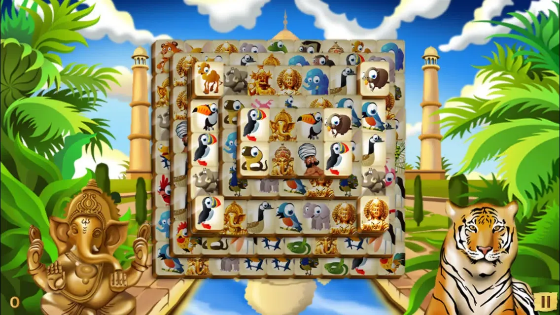Captures d'écran de Mahjong Exotic