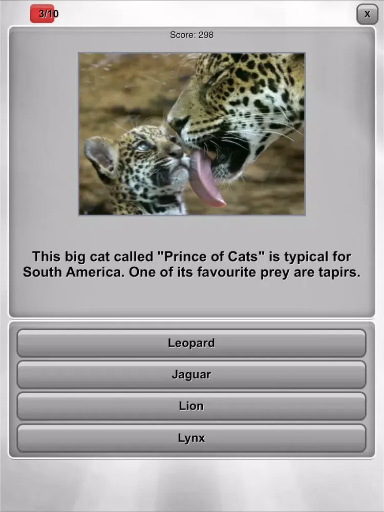 Capturas de pantalla de Big Brain Quiz ANIMALS iPad 