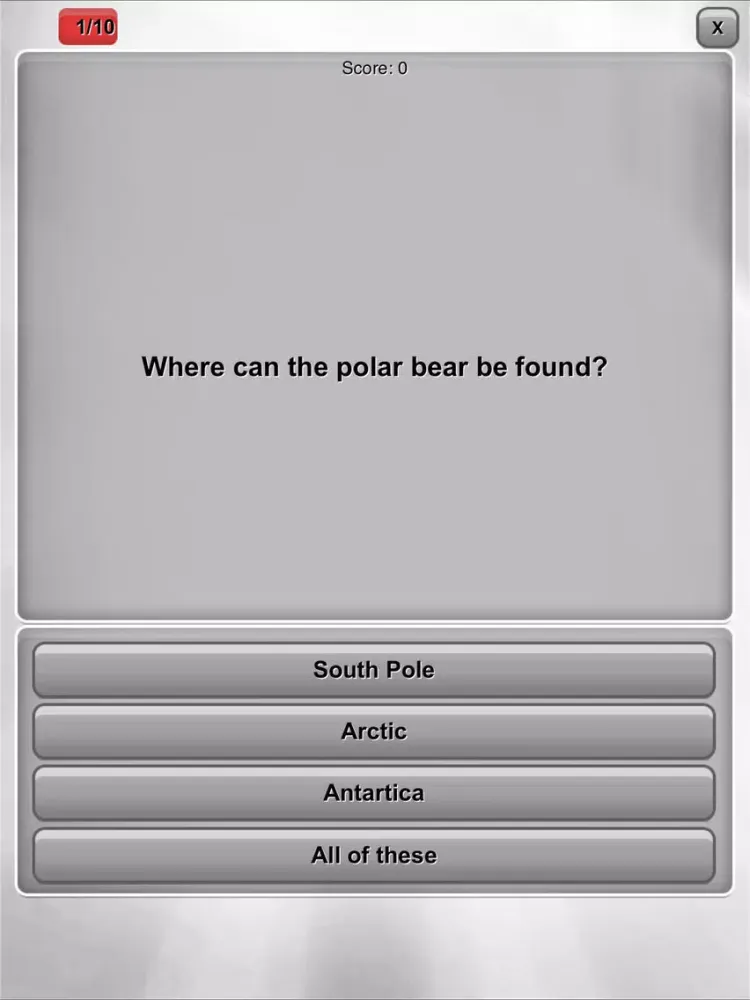 Capturas de pantalla de Big Brain Quiz ANIMALS iPad 