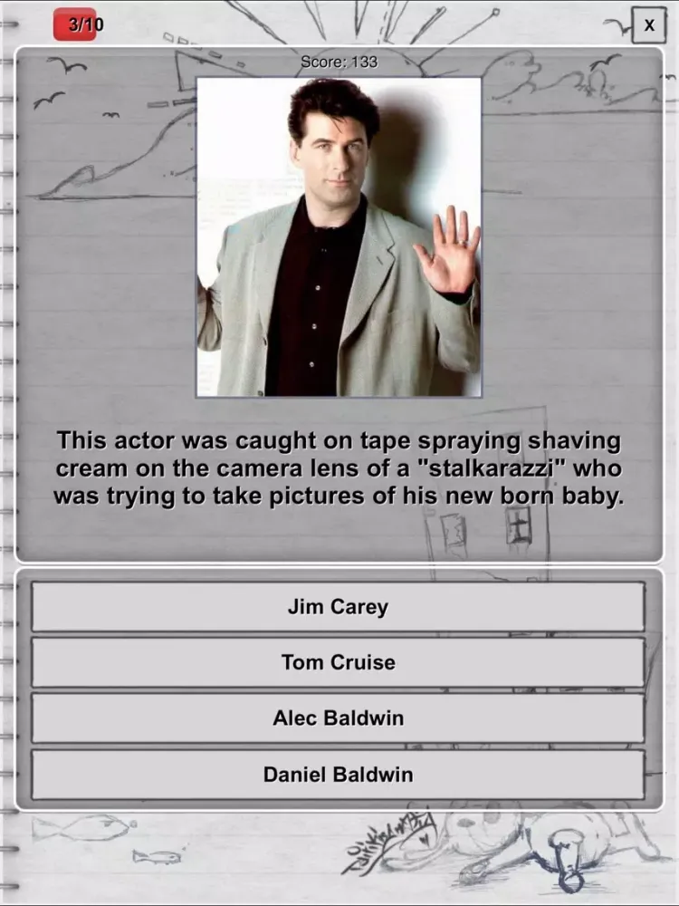 Big Brain Quiz CELEBRITIES iPad  Screenshots
