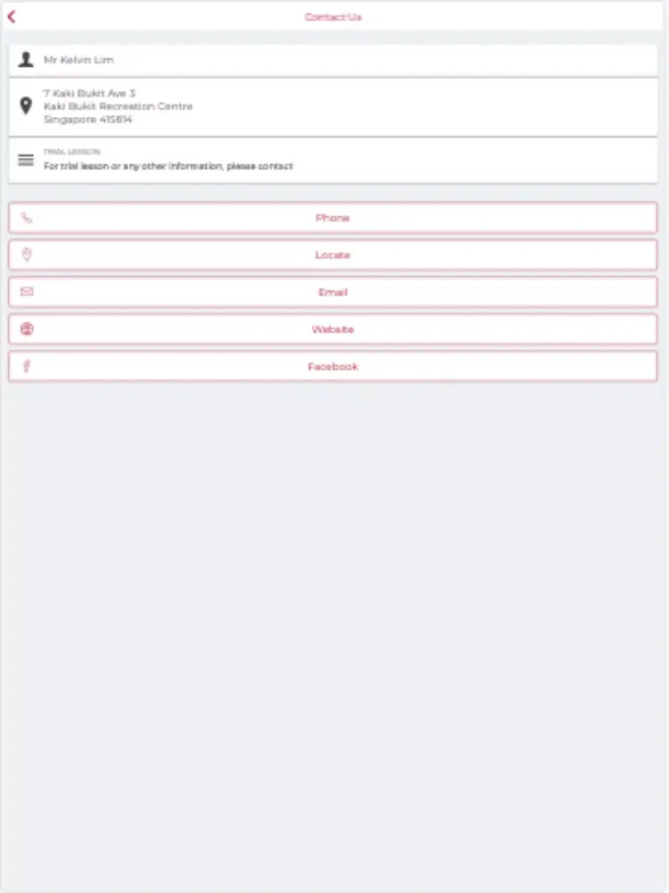 ACME TAEKWONDO iPad 스크린샷