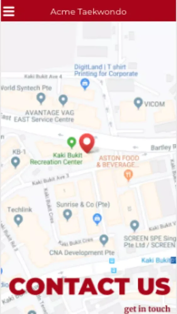 ACME TAEKWONDO 스크린샷