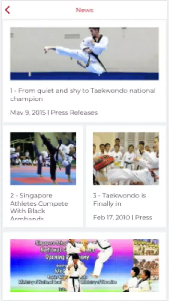 ACME TAEKWONDO 스크린샷