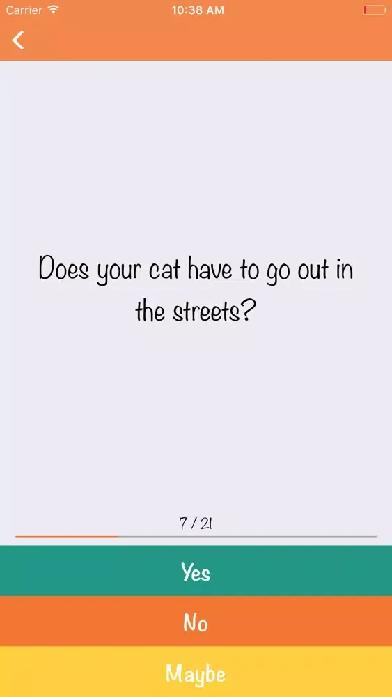 Cat Test: Choose your cat breed Screenshots