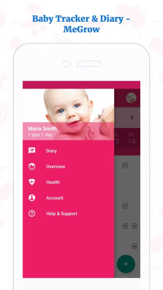 تصاویر Baby Tracker & Diary - MeGrow