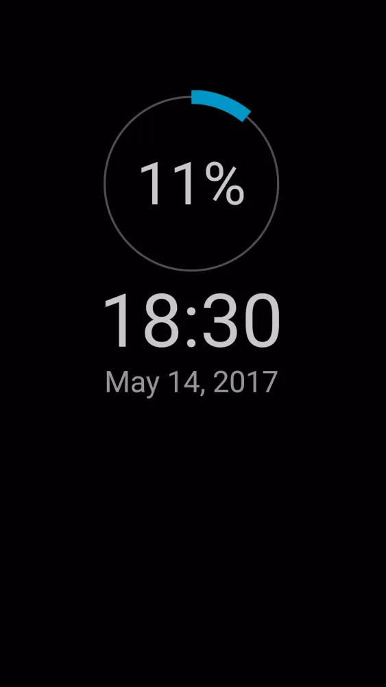 Battery Screen Saver स्क्रीनशॉट