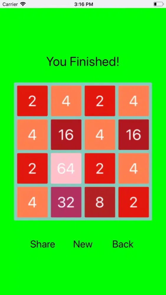 Screenshot di 2048 Number Fusion