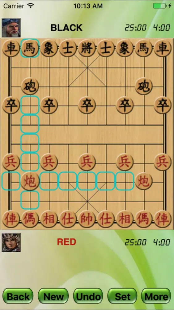 Screenshot di iChess Park