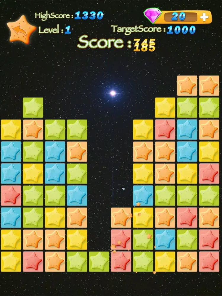 تصاویر Happy Stars Eliminate iPad 