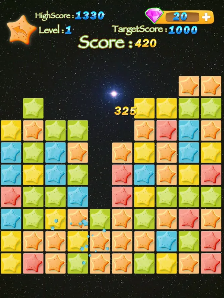 تصاویر Happy Stars Eliminate iPad 