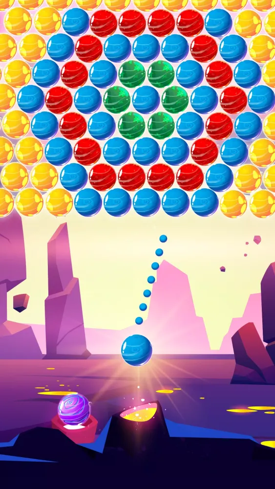 Tangkapan skrin Bubble Shooter
