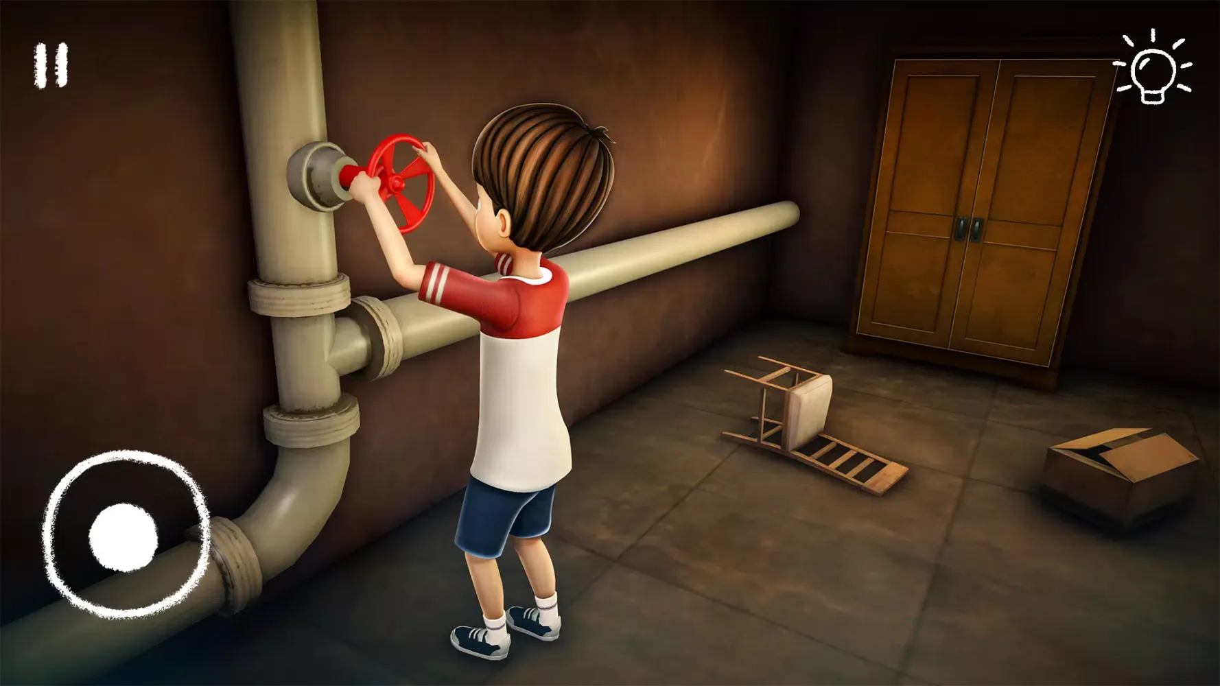 Tangkapan layar Nick's Runaway: Stealth Escape