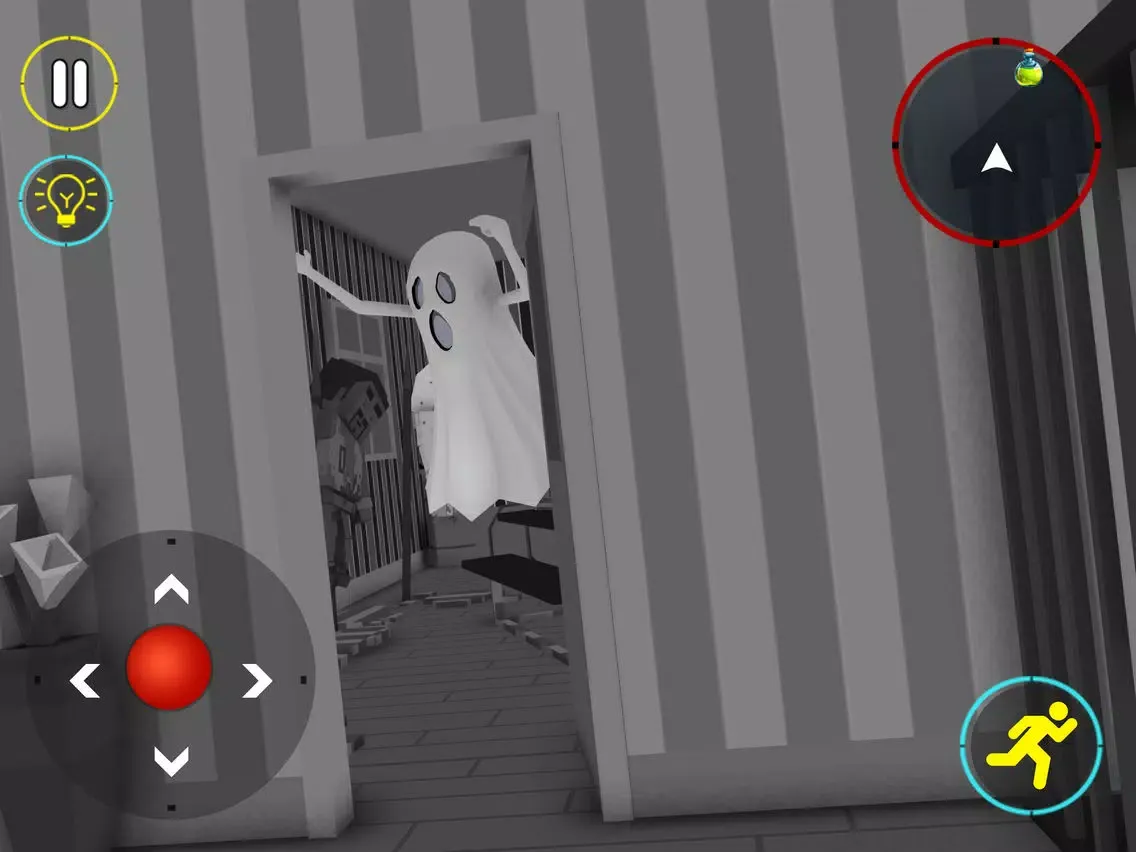 Ảnh chụp màn hình của Scary Ghost House 3D iPad 