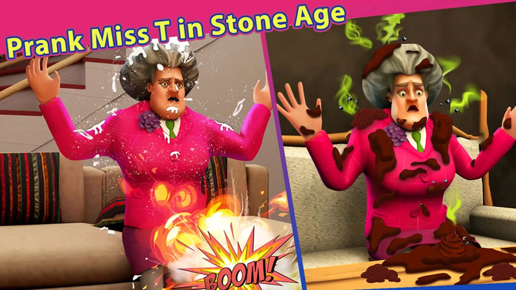 Scary Teacher Stone Age應用截圖