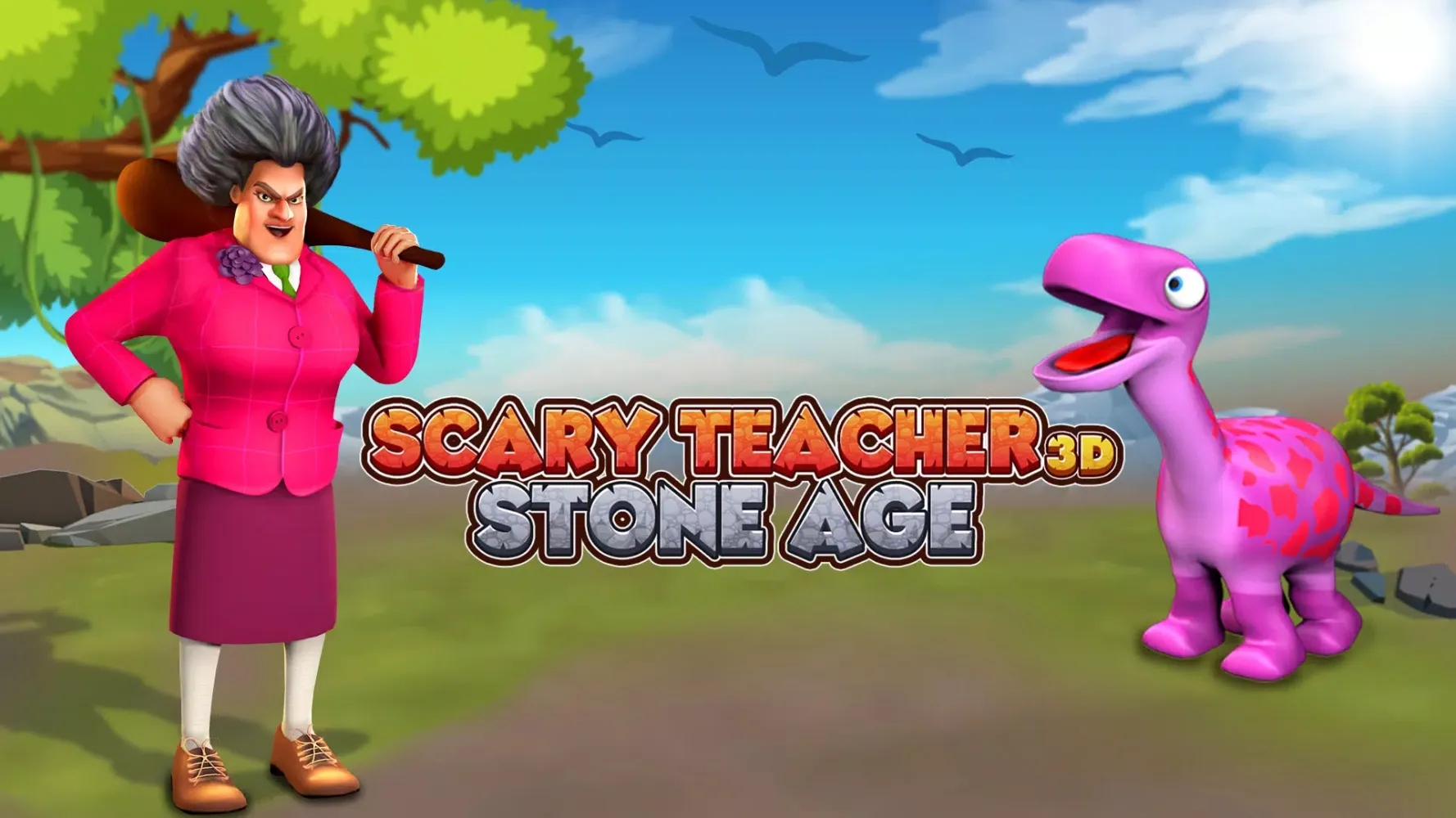 Scary Teacher Stone Age應用截圖