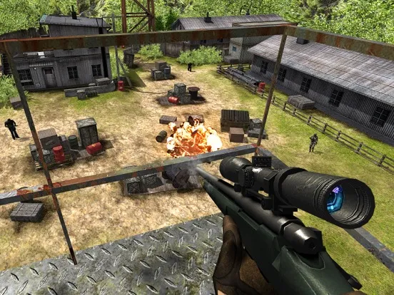 تصاویر Sniper 3D Rust iPad 