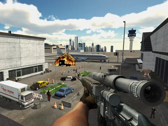 تصاویر Sniper 3D Rust iPad 