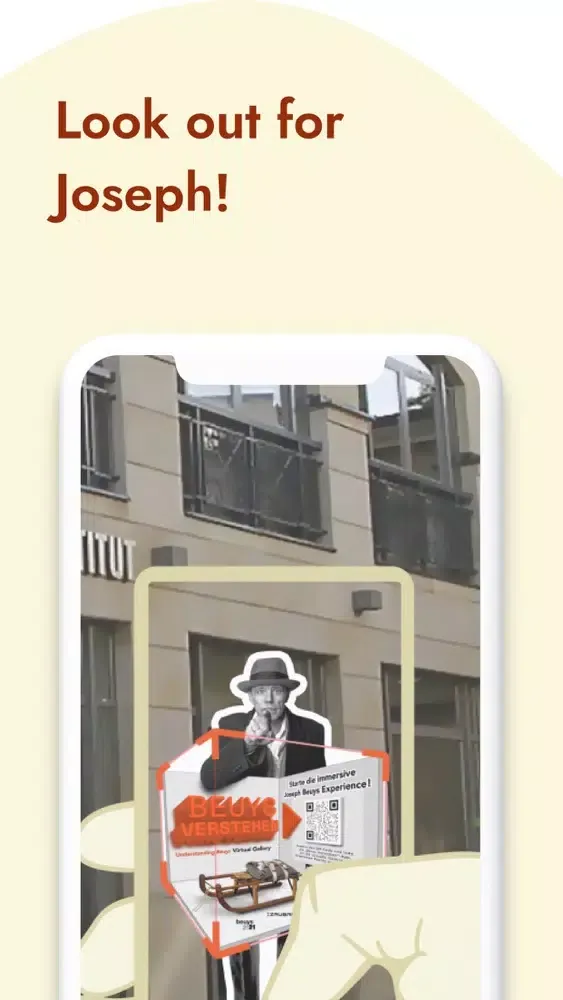 Screenshot di Beuys Verstehen AR