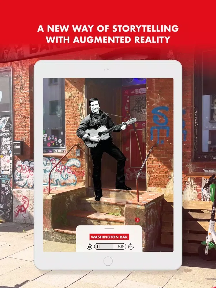 MOPO AR - Time travel Hamburg iPad  Screenshots