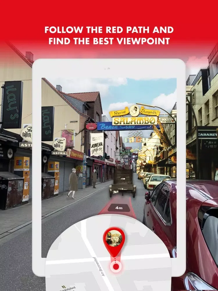 MOPO AR - Time travel Hamburg iPad  Screenshots