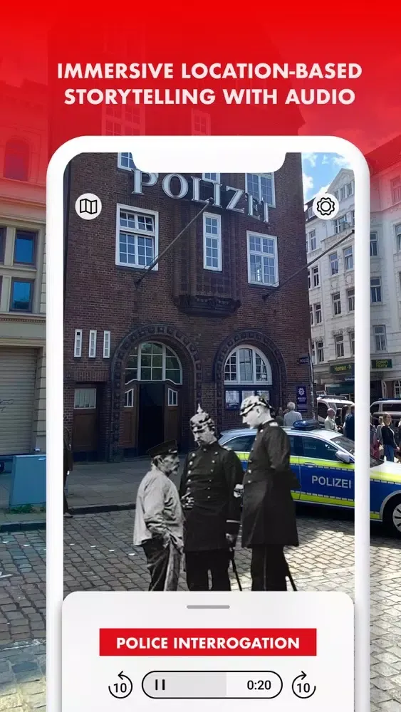 MOPO AR - Time travel Hamburg Screenshots