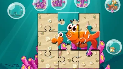 Underwater Puzzle – Sea and Ocean Animals for Kids سکرین شاٹس