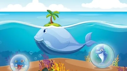 Underwater Puzzle – Sea and Ocean Animals for Kids سکرین شاٹس