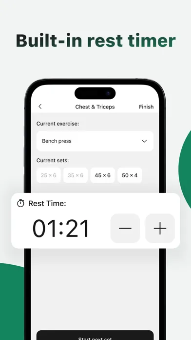 Captures d'écran de WorkoutBook: Gym & Home