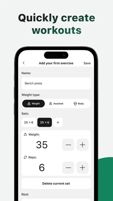 Captures d'écran de WorkoutBook: Gym & Home