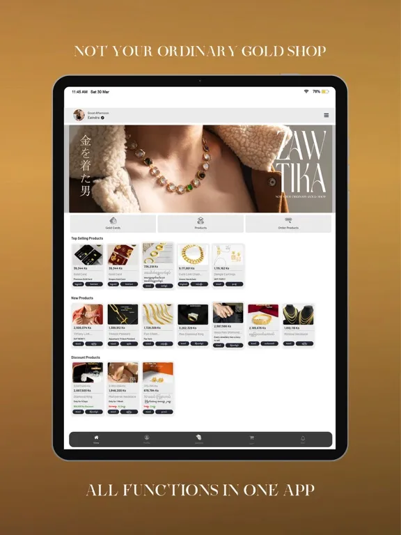 Zawtika iPad 應用截圖