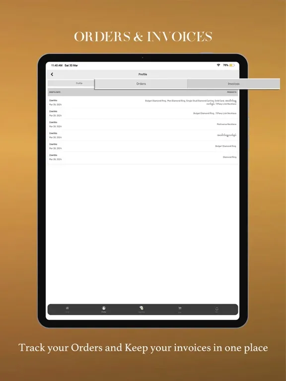 Zawtika iPad 應用截圖