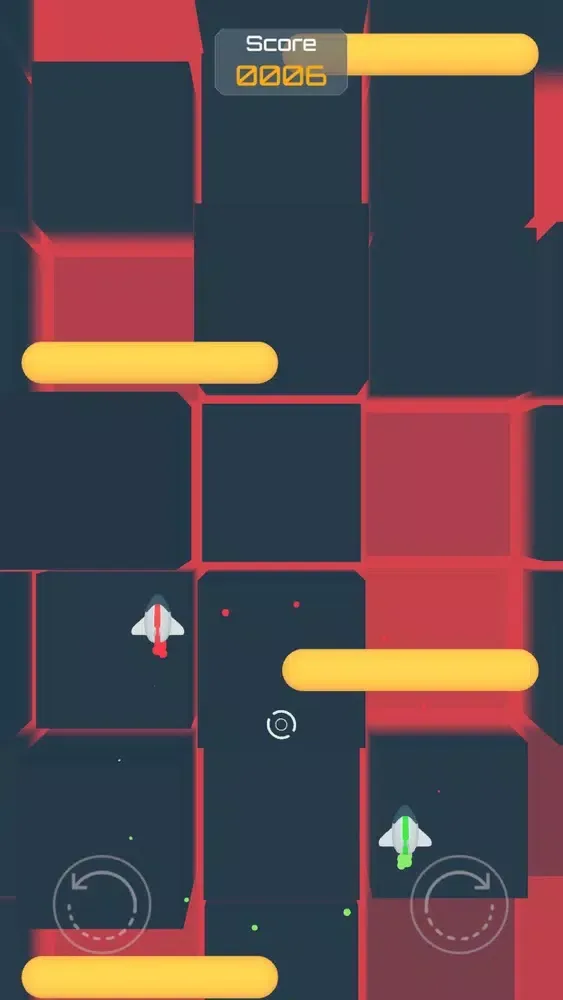 Tangkapan layar Two Planes Game