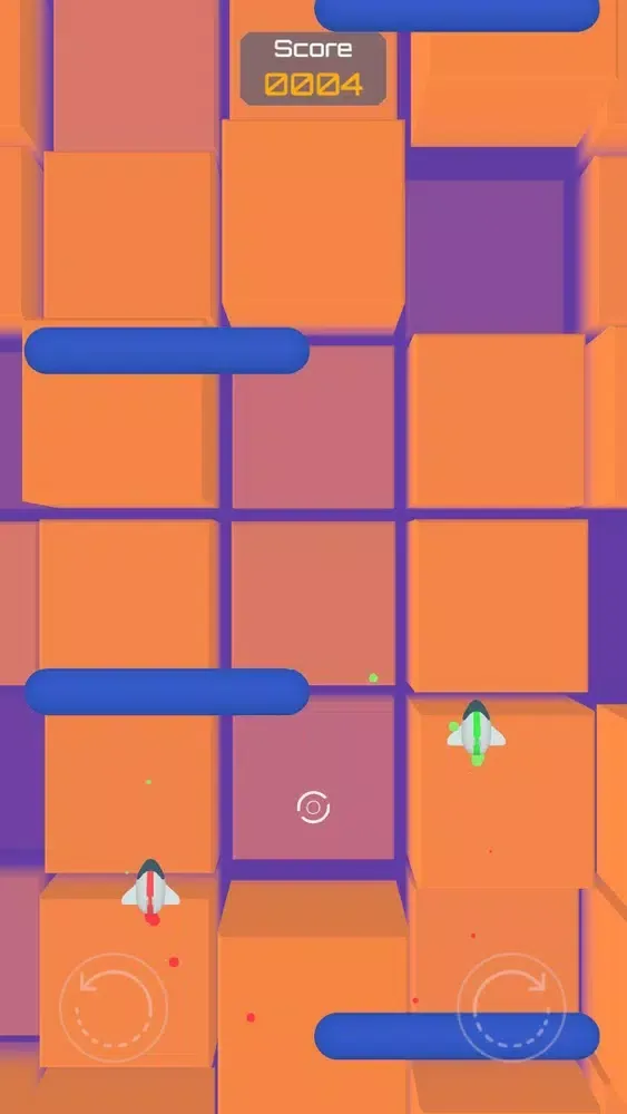 Tangkapan layar Two Planes Game