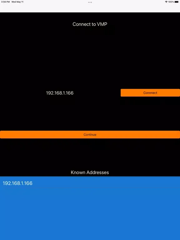 Screenshot di Zaxis VMP iPad 