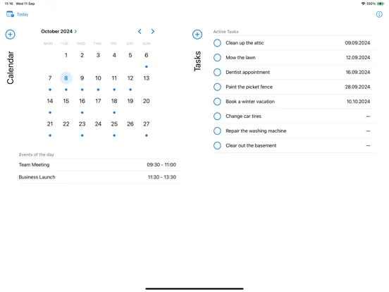 Clyra iPad  Ekran Görüntüleri