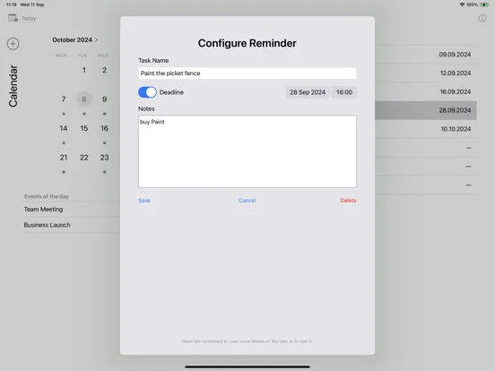Clyra iPad  Ekran Görüntüleri