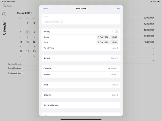 Clyra iPad  Ekran Görüntüleri