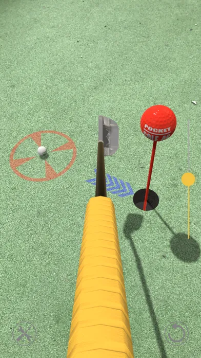 Captures d'écran de [AR] Pocket Golf