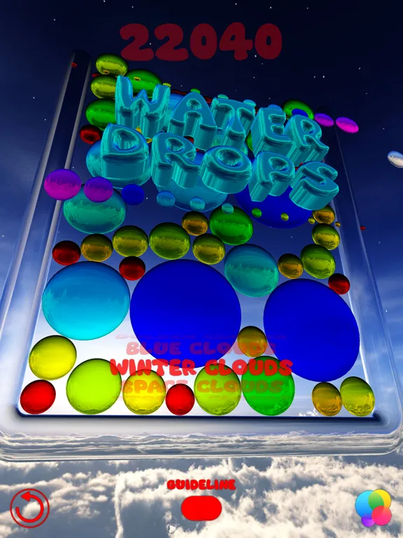 Water Drops Game iPad  스크린샷