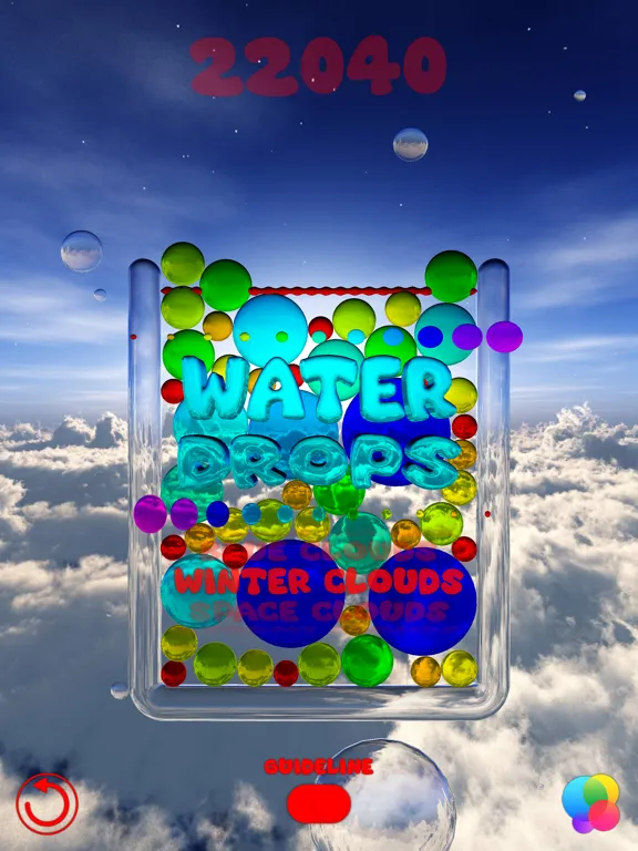 Water Drops Game iPad  스크린샷