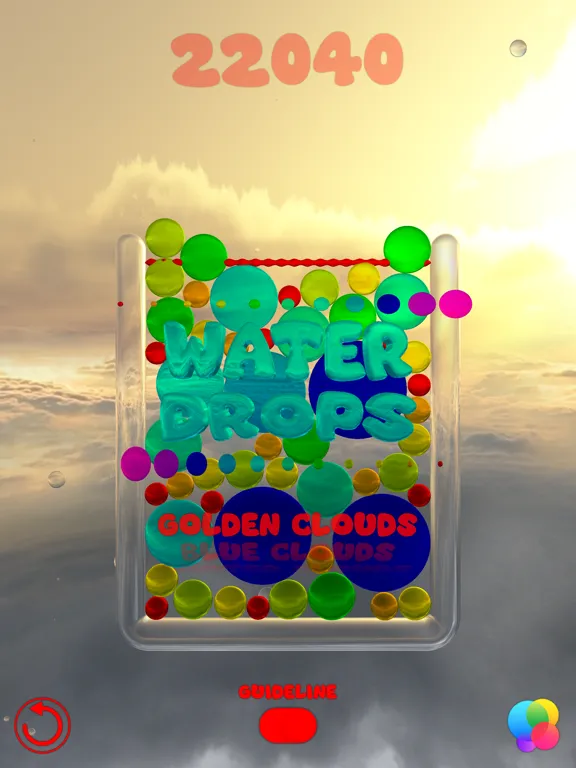 Water Drops Game iPad  스크린샷