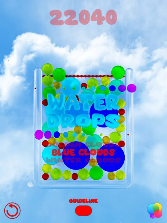 Water Drops Game iPad  스크린샷