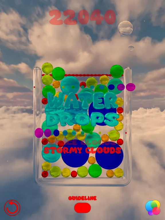 Water Drops Game iPad  스크린샷