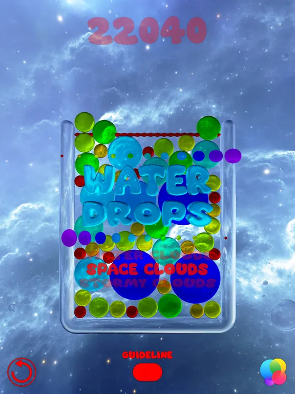 Water Drops Game iPad  스크린샷
