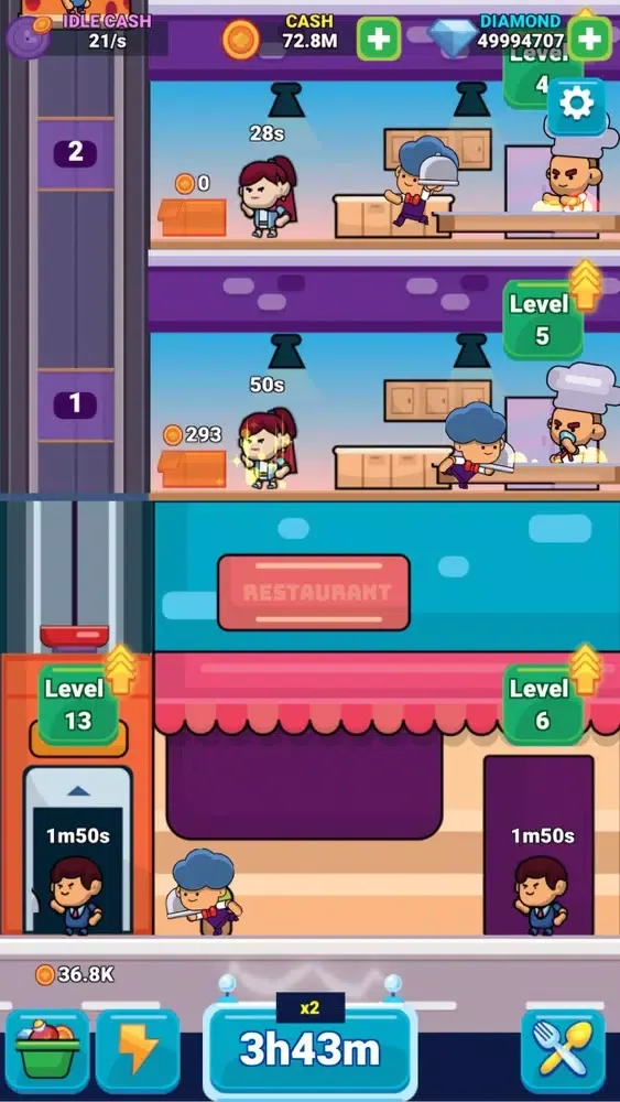 Idle Restaurant Tycoon Screenshots