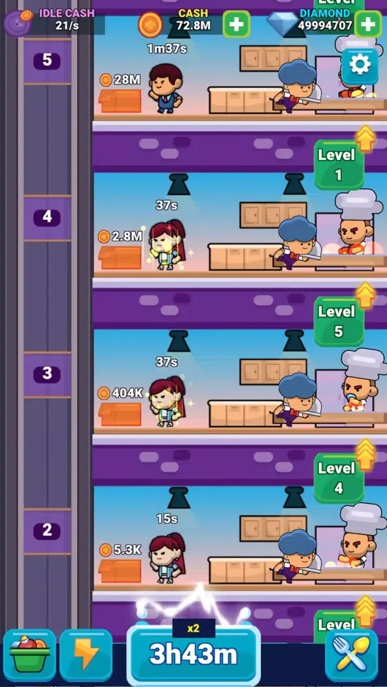 Idle Restaurant Tycoon Screenshots