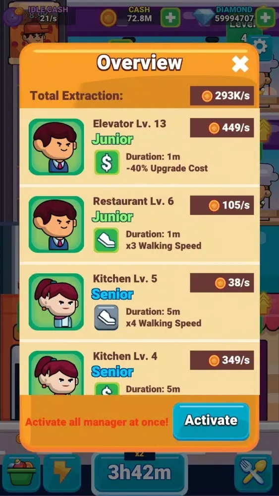 Idle Restaurant Tycoon Screenshots